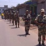 শেষ দফার লোকসভার ভোট রবিবার, জেলায় জেলায়  কেন্দ্রীয় বাহিনীর রুট মার্চ