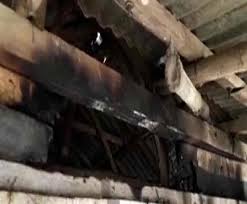 দাঁতনে তৃণমূল কার্যালয়ে আগুন অভিযোগের তির বিজেপির দিকে